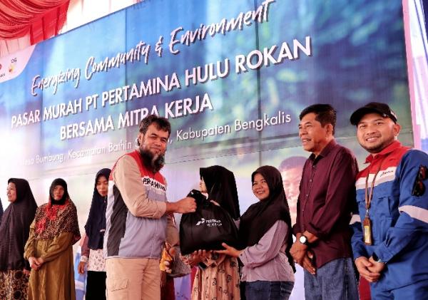 Bantu Ringankan Beban Warga, PHR Salurkan 400 Paket Pasar Murah