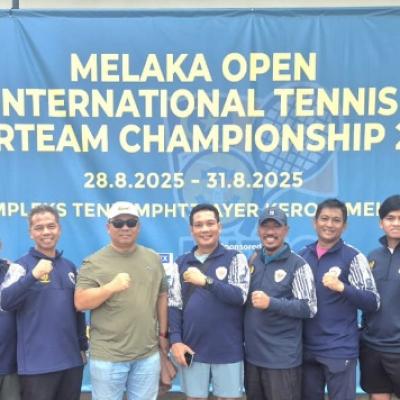 Ikuti Malaka Open International Tennis Inter-team Championship 2025, Pelti Riau Masuk 5 Besar