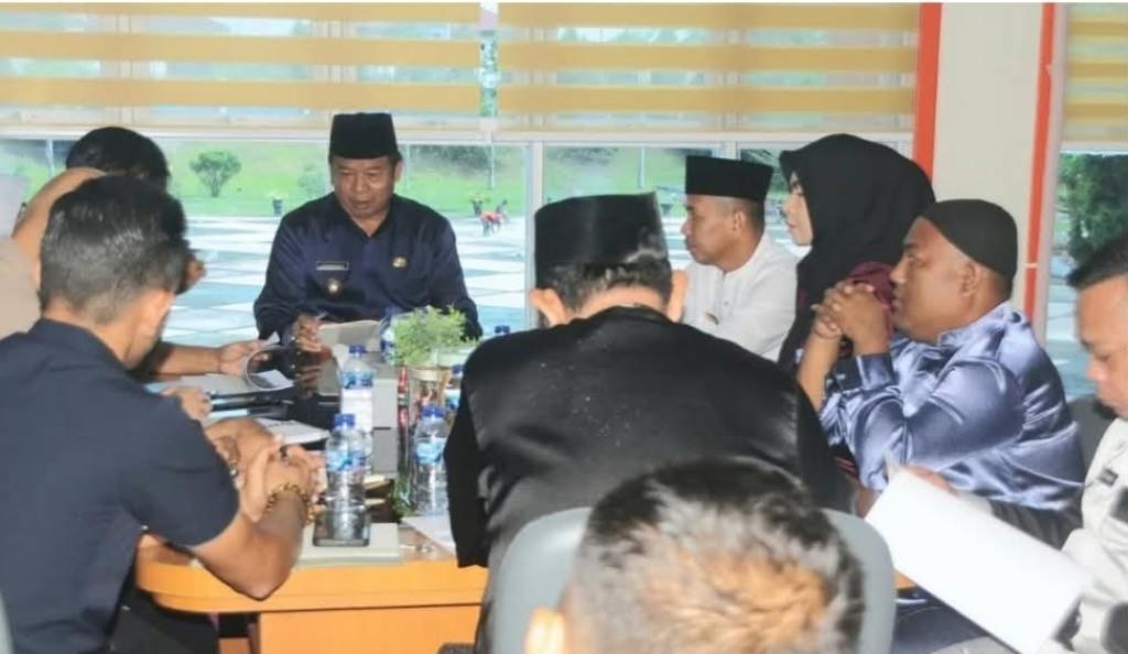 Jadi Tuan Rumah Kejuaraan Bulu Tangkis Provinsi Riau 2025, PBSI Inhu Gelar Rapat Koordinasi