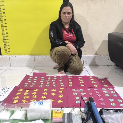 Bawa 923 Butir Ekstasi dan 1,3 Kilogram Sabu, Tiga Pelaku Narkoba Ditangkap Polda Riau