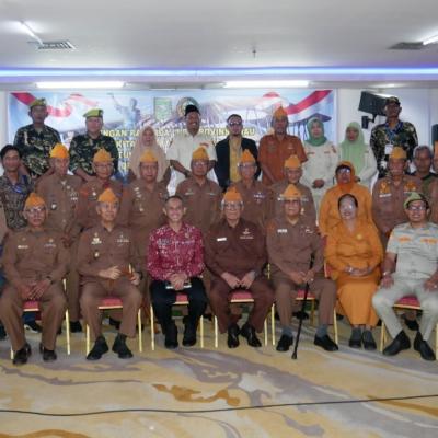LVRI Riau gelar Rakerda, Teguhkan Semangat Warisi Semangat Juang 45