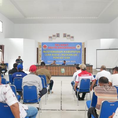 Muskablub Percasi Siak Sukses Digelar, Karia Bakti Tarigan Terpilih Aklamasi dan Siap Memajukan Atlet Catur Siak ke Kancah Nasional