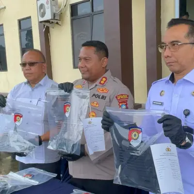 Polres Anambas Tangkap Camat Siantan Tengah Saat Konsumsi Sabu di Kantor