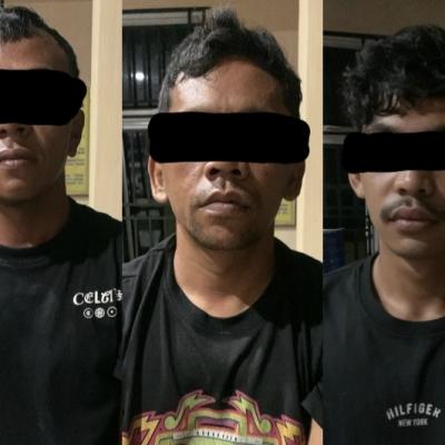 Sat Reskrim Polres Kuansing Tangkap Tiga Pelaku Pemerasan dan Ancaman, Korban Seorang Pelajar