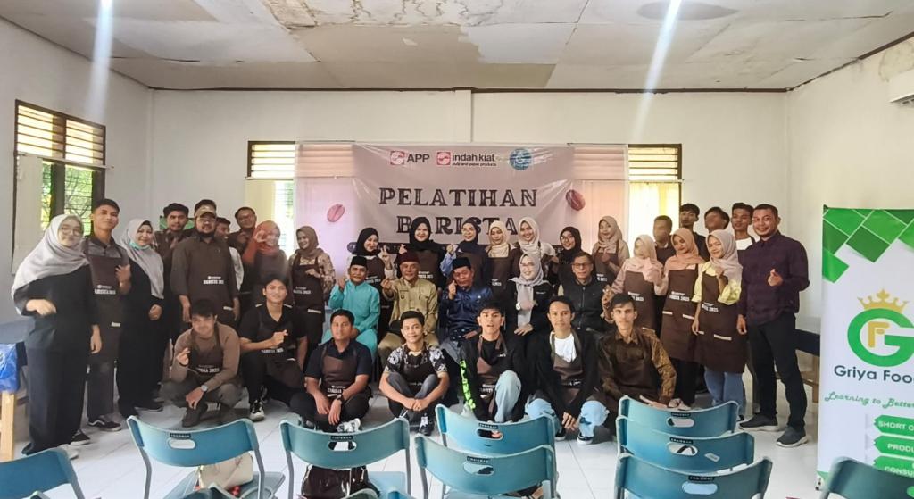 Gendeng Griya Food Pekanbaru, PT IKPP Gelar Pelatihan Barista, Buat Kopi Kaki Lima Kualitas Bintang Lima