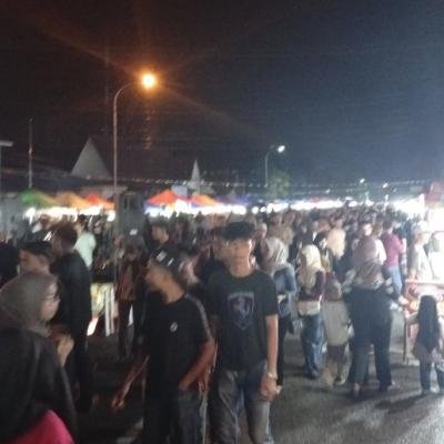 Gerakkan UMKM, Car Free Night Bengkalis Disambut Antusias