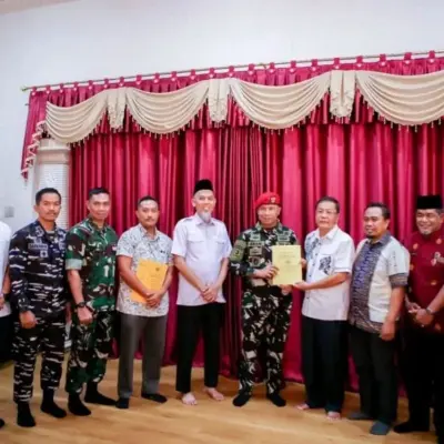 Grup 3 Kopassus Terima Hibah Lahan 245,5 Hektare di Dumai