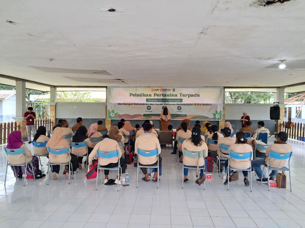 Dukung Program Pemerintah Tentang Swasembada dan Ketahanan Pangan, PT IKPP Gelar Pelatihan Pertanian Terpadu.