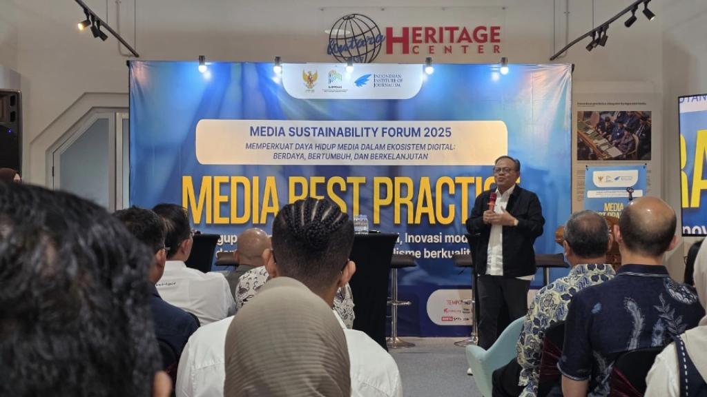MEDIA SUSTAINABILITY FORUM 2025 : Keadilan Ekonomi Media di Era Platform Digital Perlu Di tata Ulang