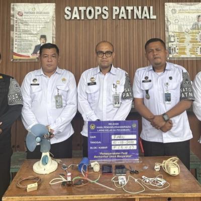 Razia Mendadak di Lapas Pekanbaru, Petugas Sita HP dan Barang Terlarang