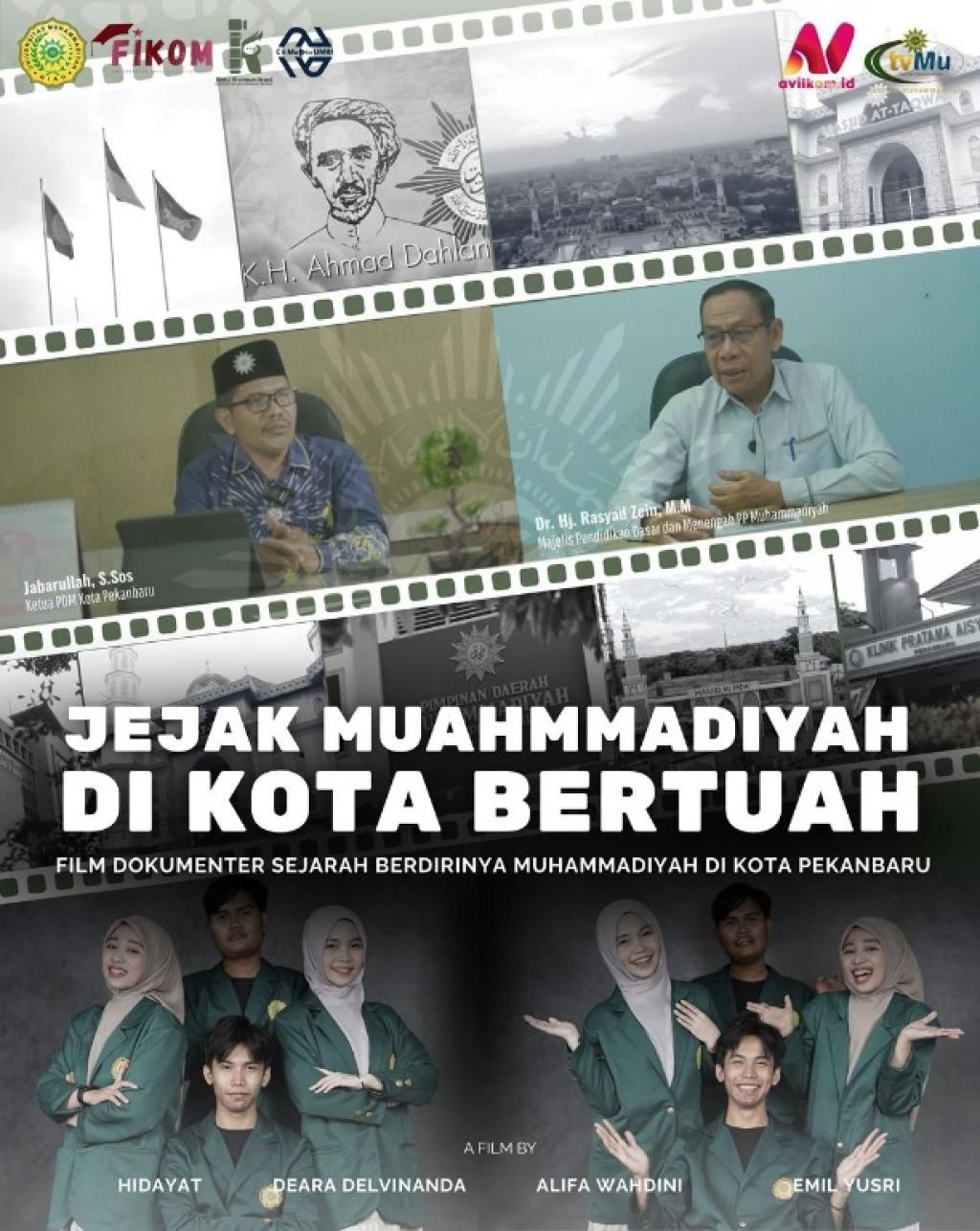 Mahasiswa Fikom Umri Sabet Juara 3 Nasional Lewat Dokumenter "Jejak Muhammadiyah di Kota Bertuah"