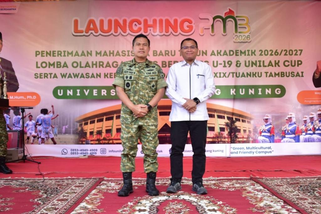 Pangdam Tuanku Tambusai Mayjen TNI  Dr Agus Hadi Waluyo Apresiasi Kampus Unilak