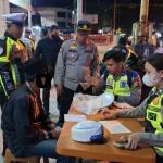 Patroli Tengah Malam di Duri, Polisi Amankan 5 Motor Terindikasi Balap Liar