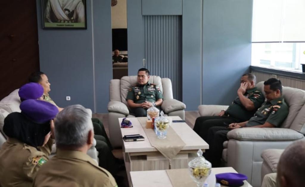 Perkuat Sinergi Bela Negara, Pengurus IARMI Temui Pangdam XIX/Tuanku Tambusai