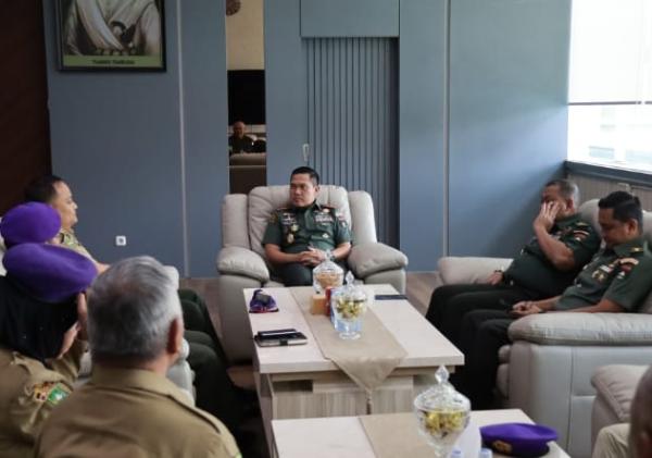 Perkuat Sinergi Bela Negara, Pengurus IARMI Temui Pangdam XIX/Tuanku Tambusai