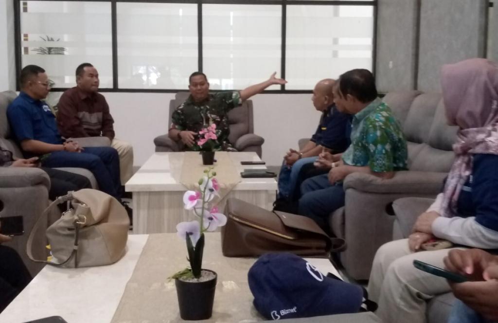 Audiensi dengan Pangdam XIX/Tuanku Tambusai, JMSI Riau Siap Berkolaborasi