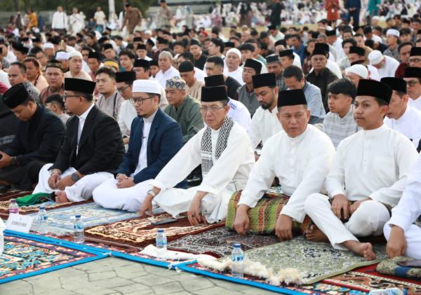 Rayakan Idulfitri 1447 H, Amsakar Salat Id Bersama Ribuan Masyarakat Batam