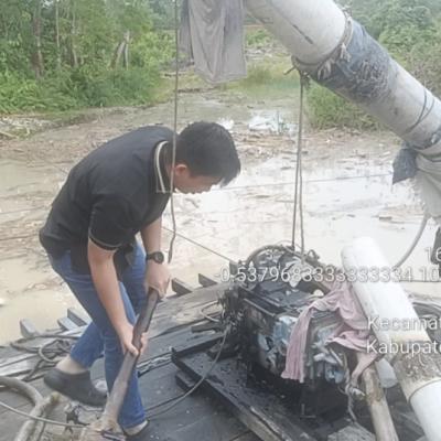 Polres Kuansing Tertibkan Aktivitas PETI di Kuantan Tengah, Tiga Rakit Dimusnahkan