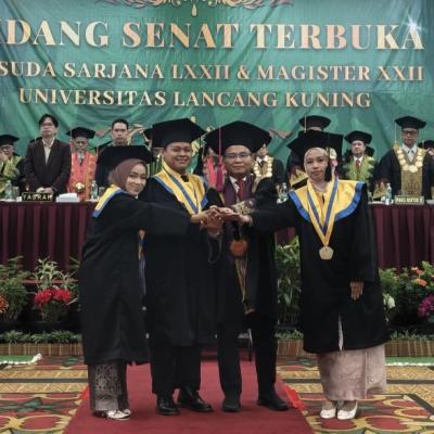 Mahasiswa Disabilitas Unilak Lulus 3,5 Tahun, Rektor Bangga Kampus Kian Inklusif