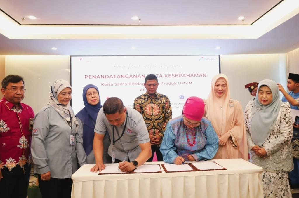 Dari Riau Untuk Malaysia: Koperasi Pucuk Rebung Jaya Teken MoU Ekspor Dengan Koperasi Petaling Berhad