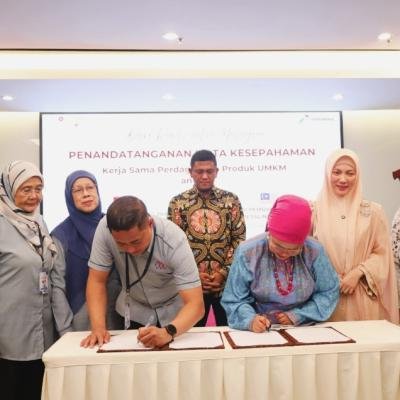 Dari Riau Untuk Malaysia: Koperasi Pucuk Rebung Jaya Teken MoU Ekspor Dengan Koperasi Petaling Berhad