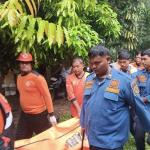 Polsek Pangean Bersama Tim Gabungan Temukan Korban Tenggelam di Sungai Kuantan
