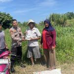 Dukung Ketahanan Pangan, Polsek Kawasan Pelabuhan Pekanbaru Salurkan Bantuan Pupuk dan Racun Hama Untuk Petani