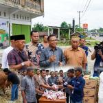 Gandeng Agrinas Palma Nusantara dan Pemda Inhu, JMSI Kurban Dua Sapi Untuk Wartawan