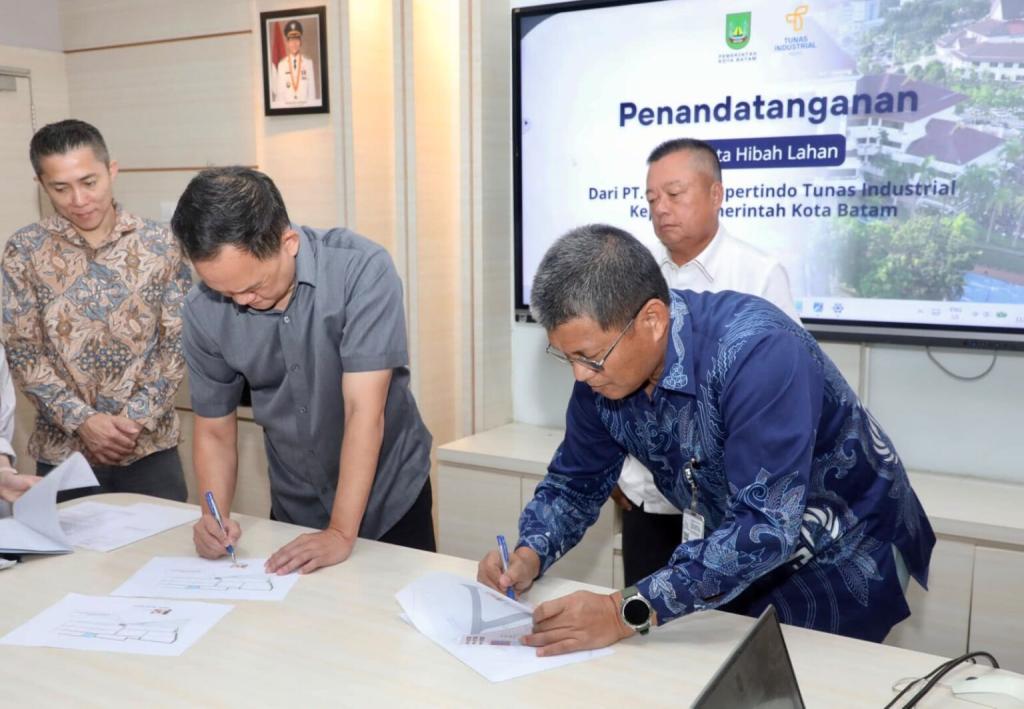 Terima Hibah Lahan di Kawasan Industri Tunas Prima, Pemko Batam Siapkan Pos Damkar Baru