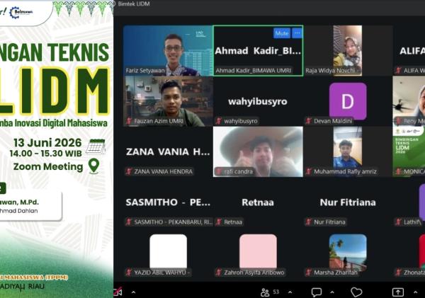 BIMAWA UMRI Bekali Mahasiswa Mengikuti LIDM 2026, Targetkan Prestasi di Tingkat Nasional