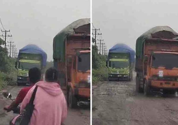 Pemkab Siak Soroti Truk ODOL yang Melintas di Jalan Sungai Rawa, Perusahaan Diajak Terlibat