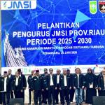 Pengurus JMSI Riau Periode 2025-2030 Resmi Dilantik, Sejumlah Tokoh Terima Penghargaan