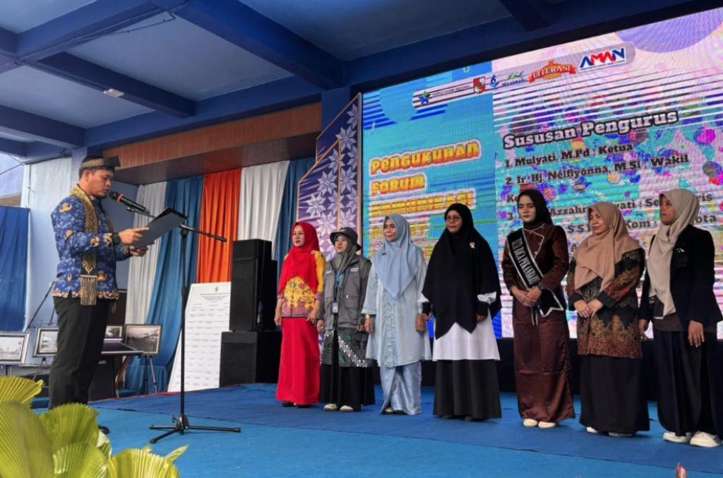 Mulyati Umar Pimpin Forkom Peli, Pemkot Pekanbaru Perkuat Gerakan Literasi