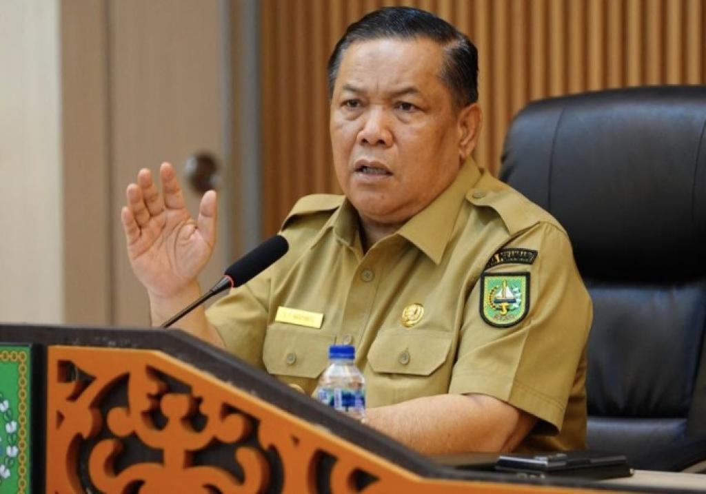 Pemprov Riau Gandeng Perusahaan Perbaiki Ruas Jalan Mahato–Simpang Manggala
