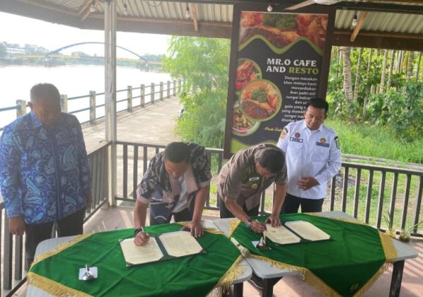 Pemkab Inhu dan Pemko Pekanbaru Teken Kesepakatan Kerja Sama Pengembangan Potensi Daerah