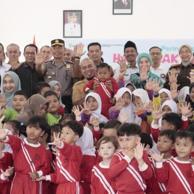Pemkab Inhu Peringati HAN ke-42, Bupati Ajak Seluruh Elemen Lindungi dan Penuhi Hak Anak