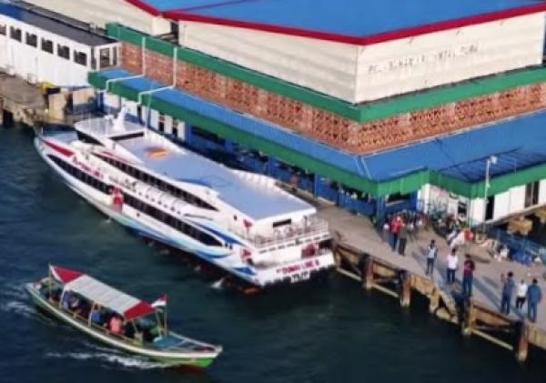 KSOP Larang Pompong Antar-Jemput Penumpang di Ponton Pelabuhan SBP Tanjungpinang