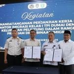 Cegah TPPO, Imigrasi Dumai Bentuk Desa Binaan di Pelintung