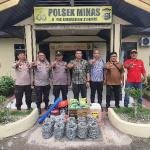 Cegah Karhutla, Polsek Minas dan PT RAL Dorong Petani Kembangkan Jagung