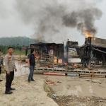 Polres Kuansing Tertibkan 7 Rakit dan 1 Asbuk PETI di Tiga Lokasi