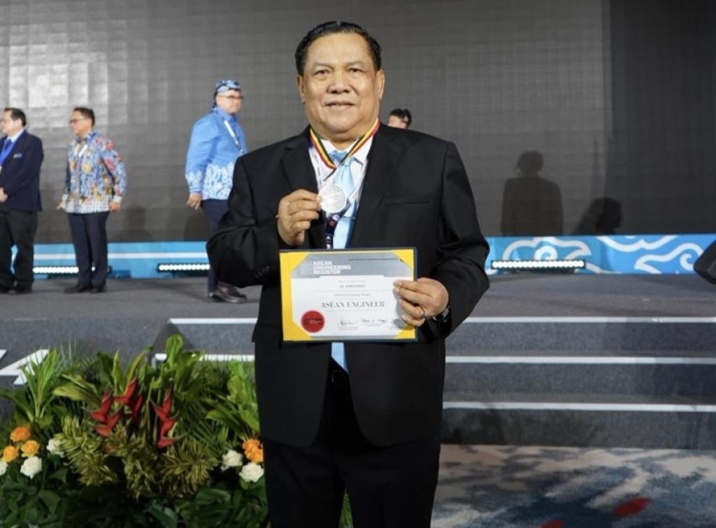 SF Hariyanto Jadi Gubernur Pertama di Indonesia Bergelar ASEAN Engineer