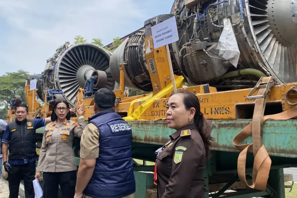 Impor Mesin Pesawat Bekas dari Singapura, Polda Kepri Tetapkan 4 Tersangka