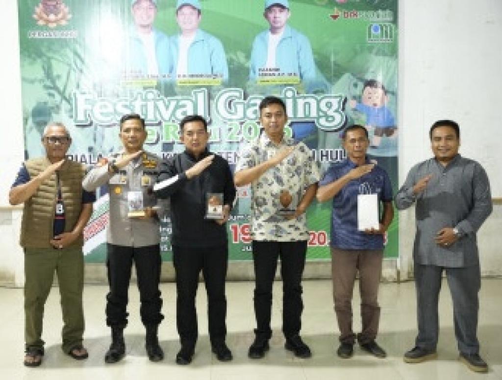 Festival Gasing Se-Riau 2026 Piala Bupati Inhu Resmi Digelar
