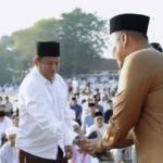 Bupati Inhu Ajak Masyarakat Perkuat Keikhlasan dan Kepedulian Sosial di Hari Raya Iduladha