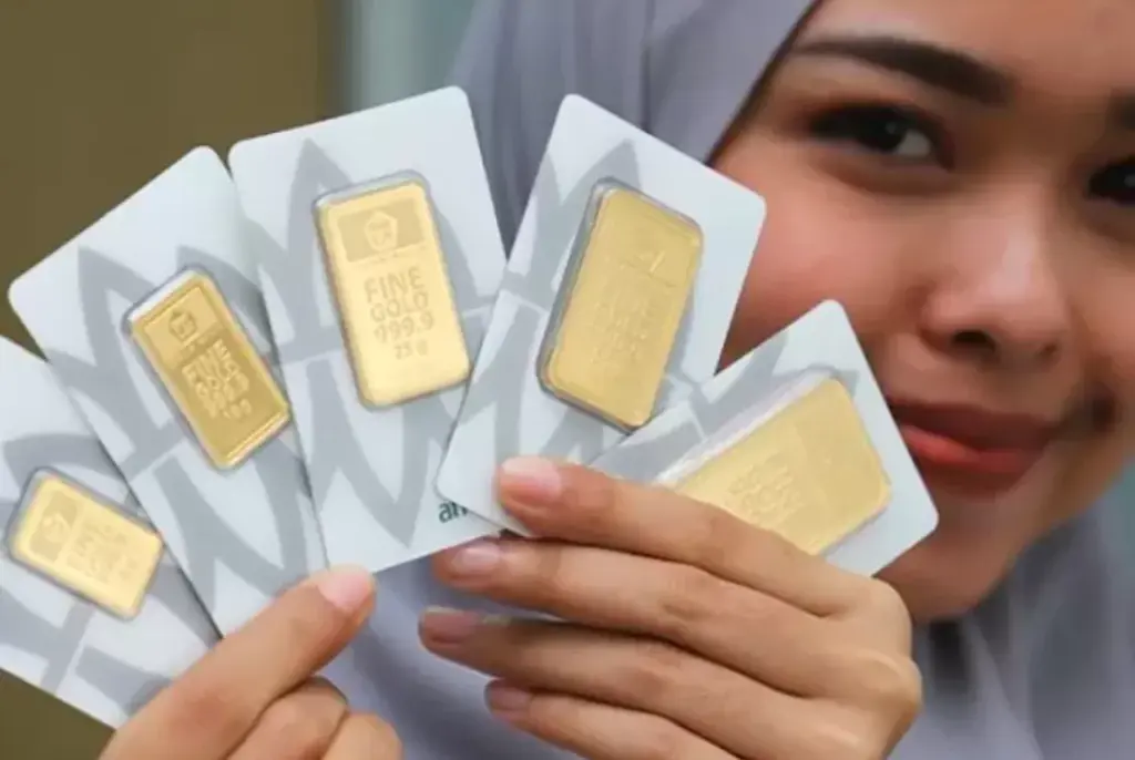 Harga Emas Antam Naik Tajam Hari Ini, Tembus Rp1,97 Juta per Gram