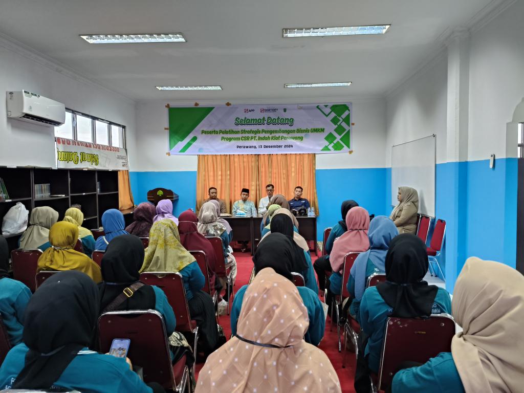 Dorong UMKM Naik Kelas, PT IKPP Perawang Melalui CSR Gelar Pelatihan Strategis Pengembangan Bisnis UMKM