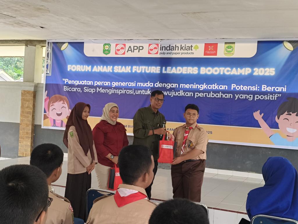 Aksi Nyata Tingkatkan Potensi Diri Anak, APSAI Kabupaten Siak Kolaborasi dengan Forum Anak Gelar Future Leaders Bootcamp 2025 di PT IKPP Perawang