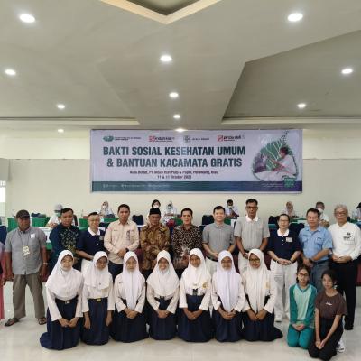 Buddha Tzu Chi Cabang Sinar Mas Perawang Gelar Bakti Sosial Kesehatan dan Bagikan Ratusan Kacamata Gratis Bagi Pelajar