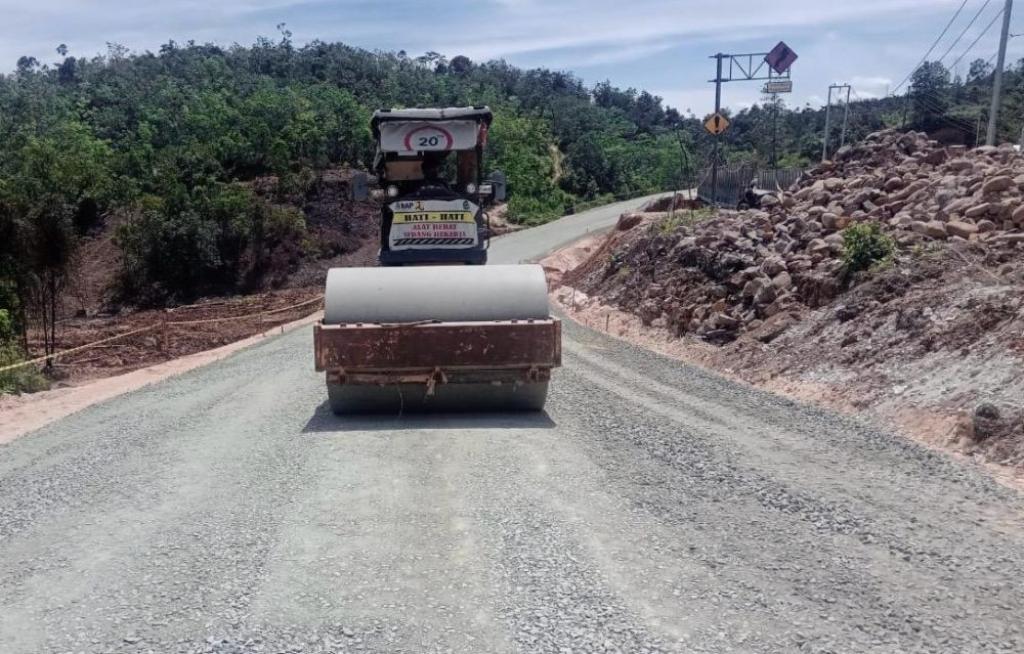 Proyek Trase Baru Lintas Riau-Sumbar Terkendala Hujan, Satker PJN Tetap Optimis Rampung Sebelum Nataru