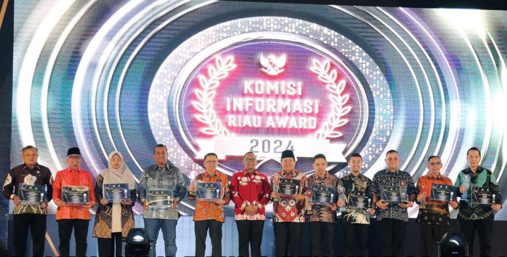 Rohul Borong 6 Penghargaan di KI Riau Award 2024